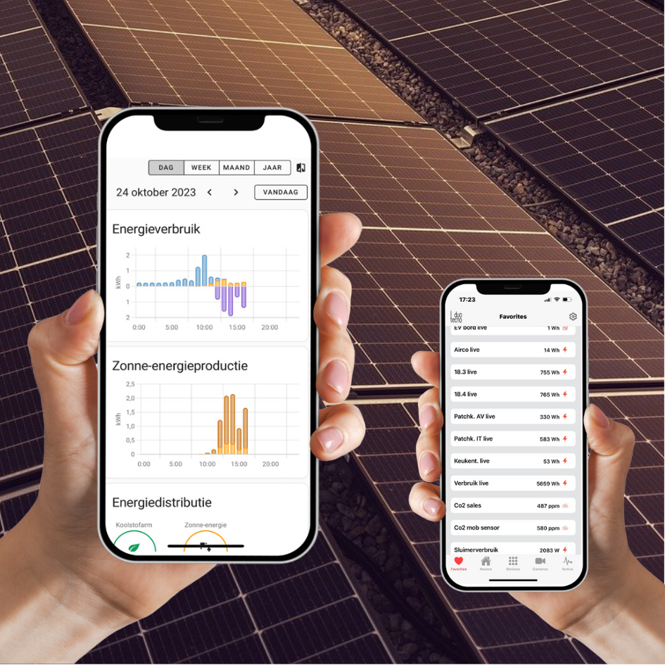 Energiemanagement in onze App